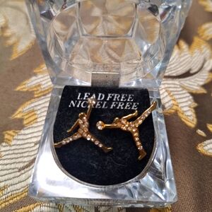 Michael Jordan earings